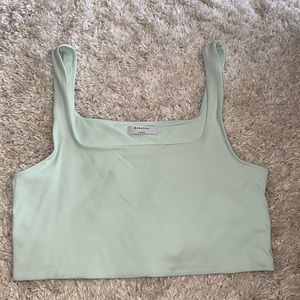 aritzia babaton contour mint tank